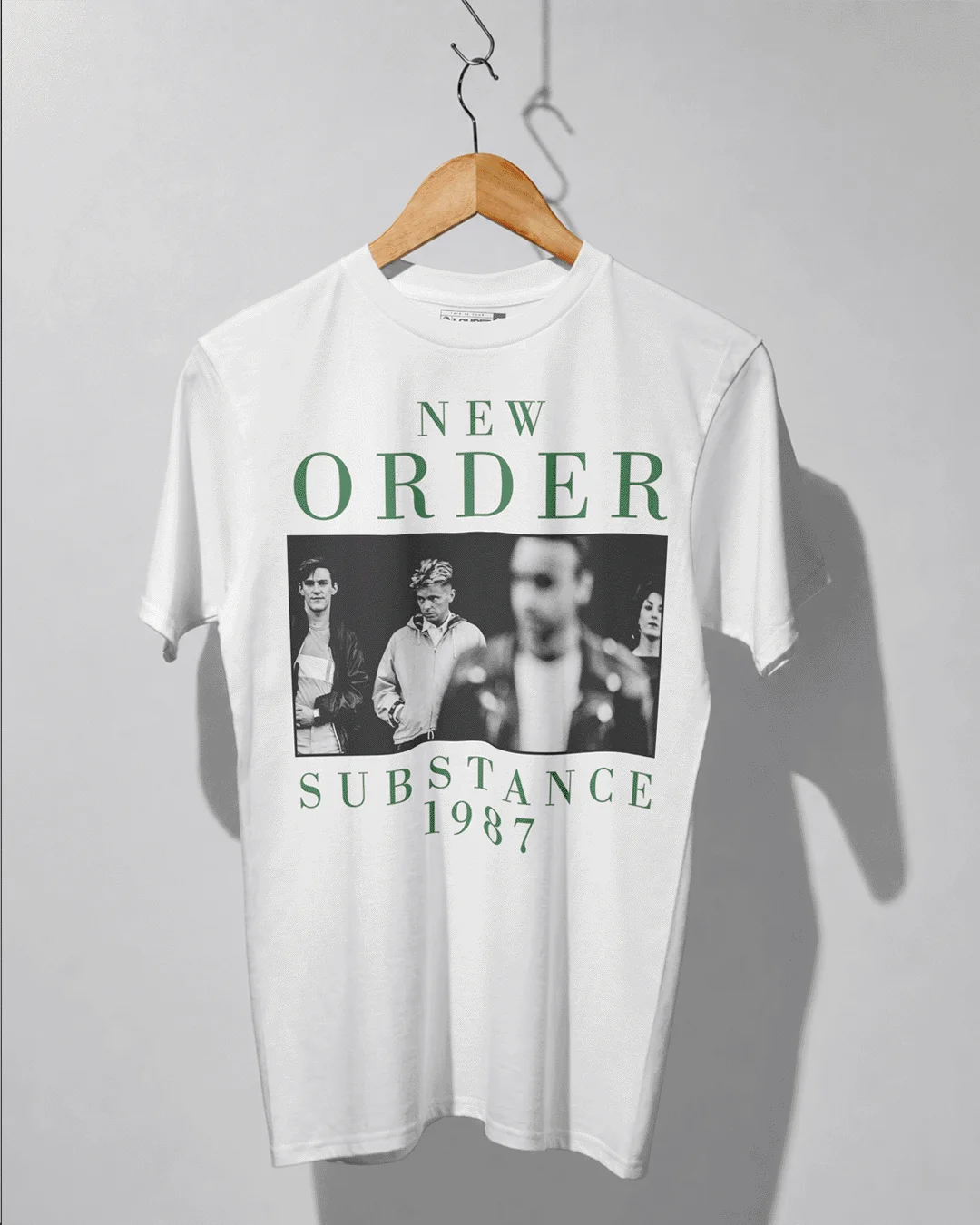 Camiseta New Order - Substance 1987 Branca Unissex